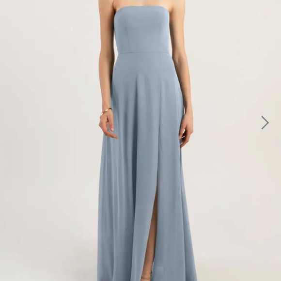 jenny yoo strapless bridesmaid dress Laney Jenny Yoo